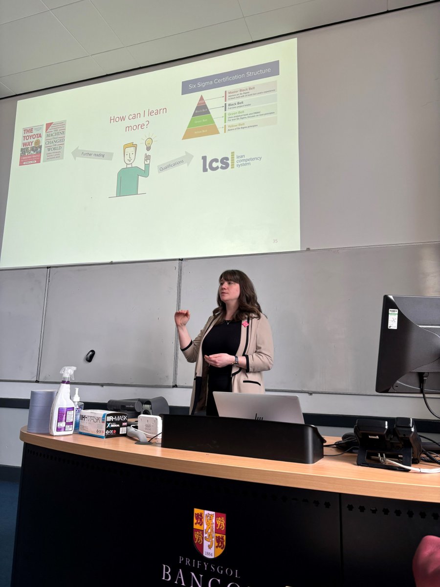 It was great to welcome Amy Ayling, a Supply Chain and Performance Excellence Consultant at Squarcle on campus las week as a guest speaker. Amy spoke to our Postgrad students about the application of the Toyota Production System (TPS). 

#TPS #GuestSpeaker #IndustryInsights