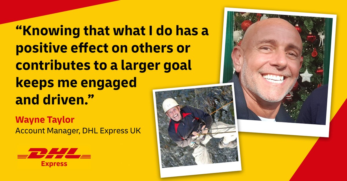 Wayne Taylor has recently received a Perfect 10 customer feedback score, celebrating his can-do attitude. He described his experience working with DHL Express as rewarding, and shared that his recent feedback gave him a boost! Congratulations on your Perfect 10 score! #WellDone