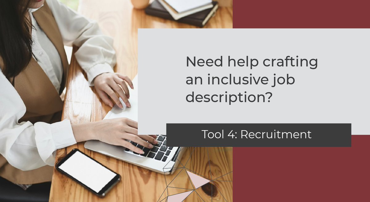 Jobs are unique, and so are their descriptions. Need help crafting an inclusive one? We can help! Visit our free toolkit to discover steps for writing an inclusive job description: hirefortalent.ca/toolkit/recrui…