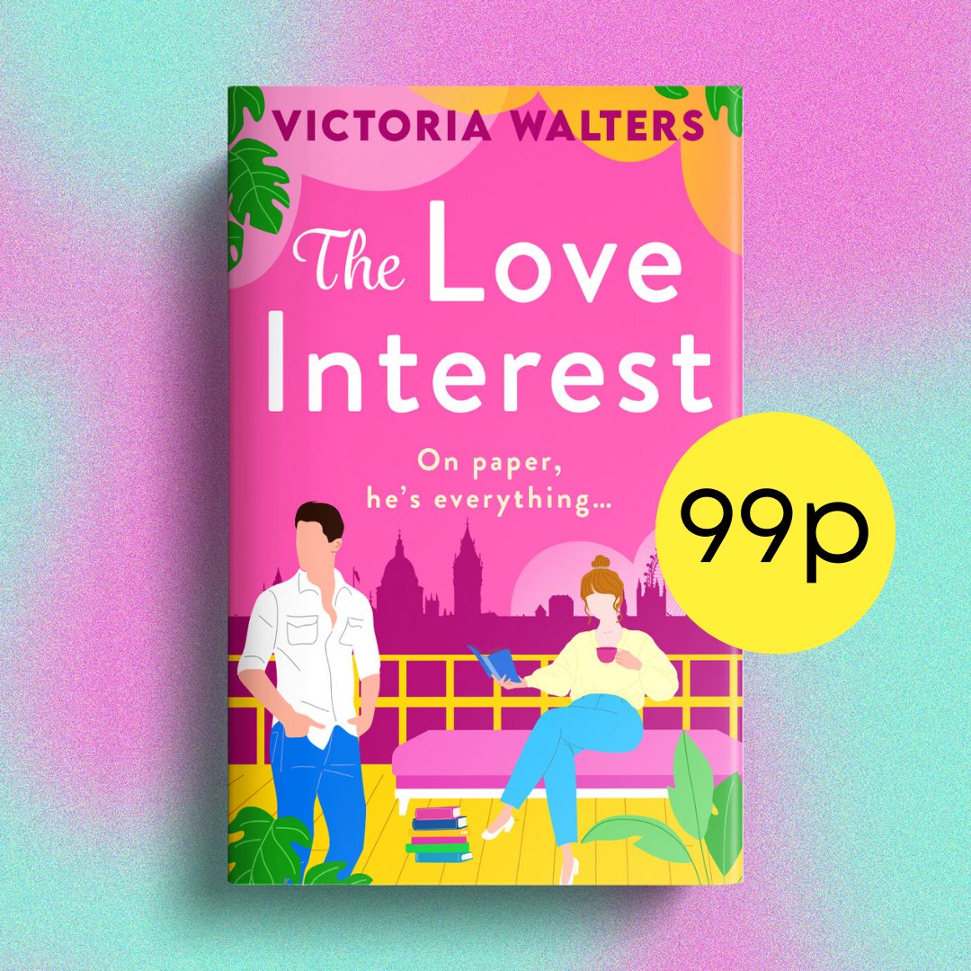 ⭐ 99p DEAL ⭐ #TheLoveInterest, the enemies-to-lovers romantic comedy from @Vicky_Walters, is 99p today!🎉 📕Get your copy here: mybook.to/loveinterestso…