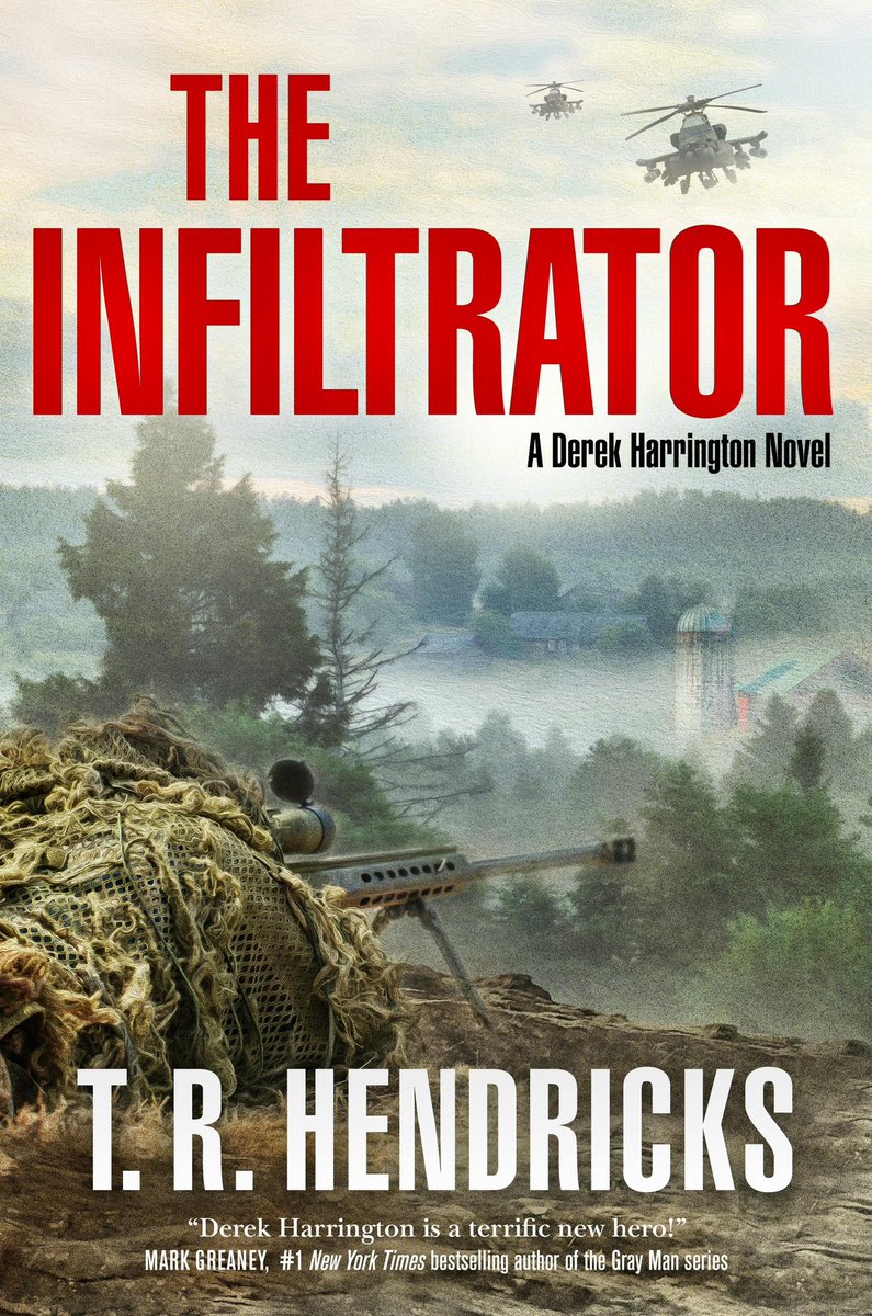 Happy #pubday to @TR_Hendricks whose awesome sophomore novel THE INFILTRATOR is out today! Congratulations, Tim!

“At its most basic, the infiltrator succeeds as a poignant story of a man fighting for his family.” —Steve Urszenyi