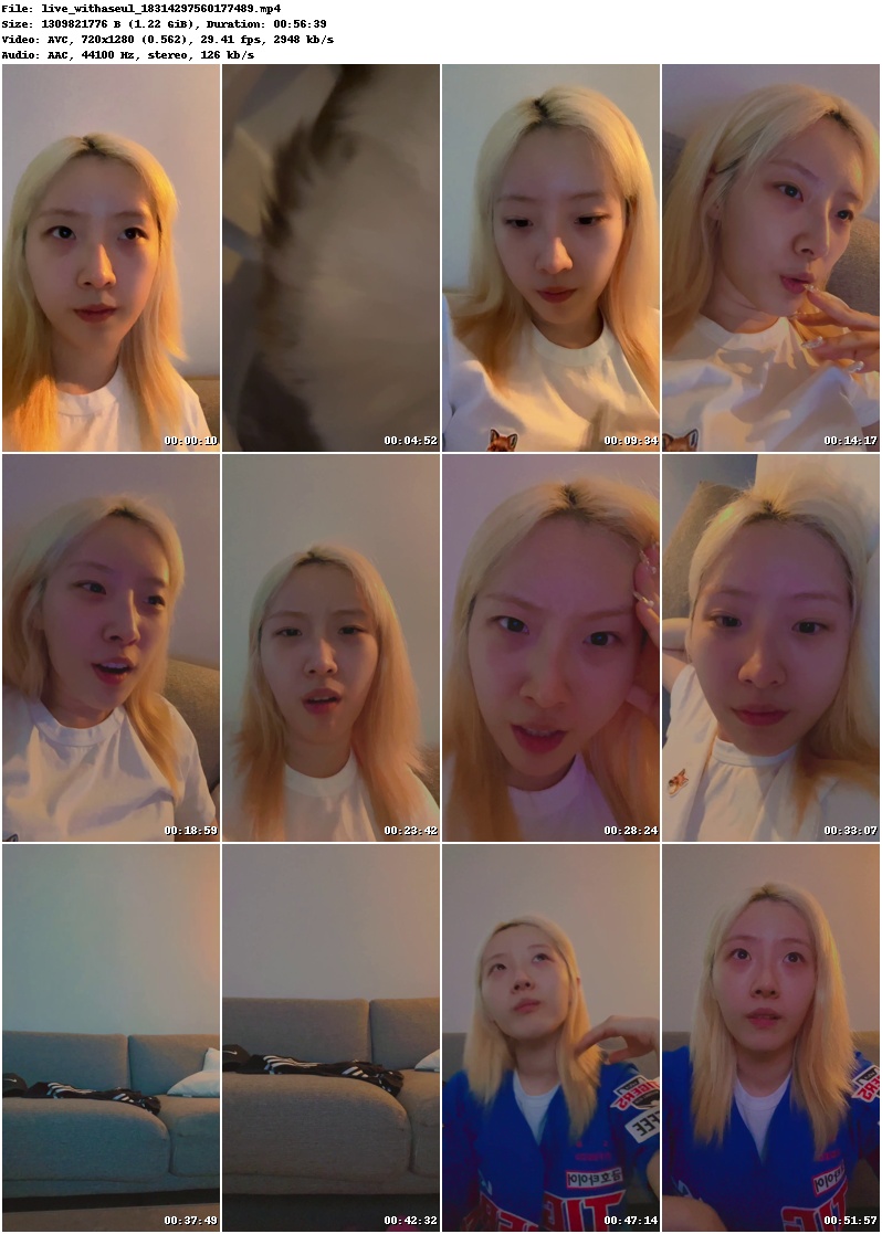 loona_igbot's tweet photo. 💚withaseul IG Live Backup - 240423 20:49 KST

h264 / 720x1280 / 0:56:39
Full Video: https://t.co/DuaPxKWfxQ

#ARTMS #HaSeul #하슬 https://t.co/zrVmn0Yo4A
