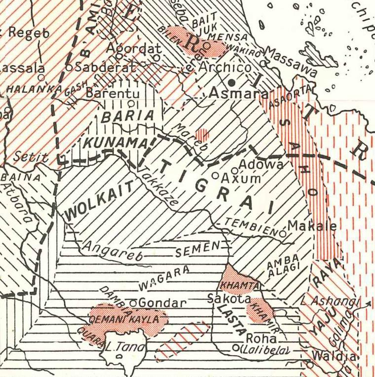 TeweldeMedhen's tweet photo. If we go back in history Tigray’s border is Angereb. Claiming ancestral ownership over a land that your ancestors never ruled or lived in is futile. This is a battle you can never win.

Next best thing for you is to respect the law of the country &amp; learn to live together. https://t.co/KUrF8fnxL2