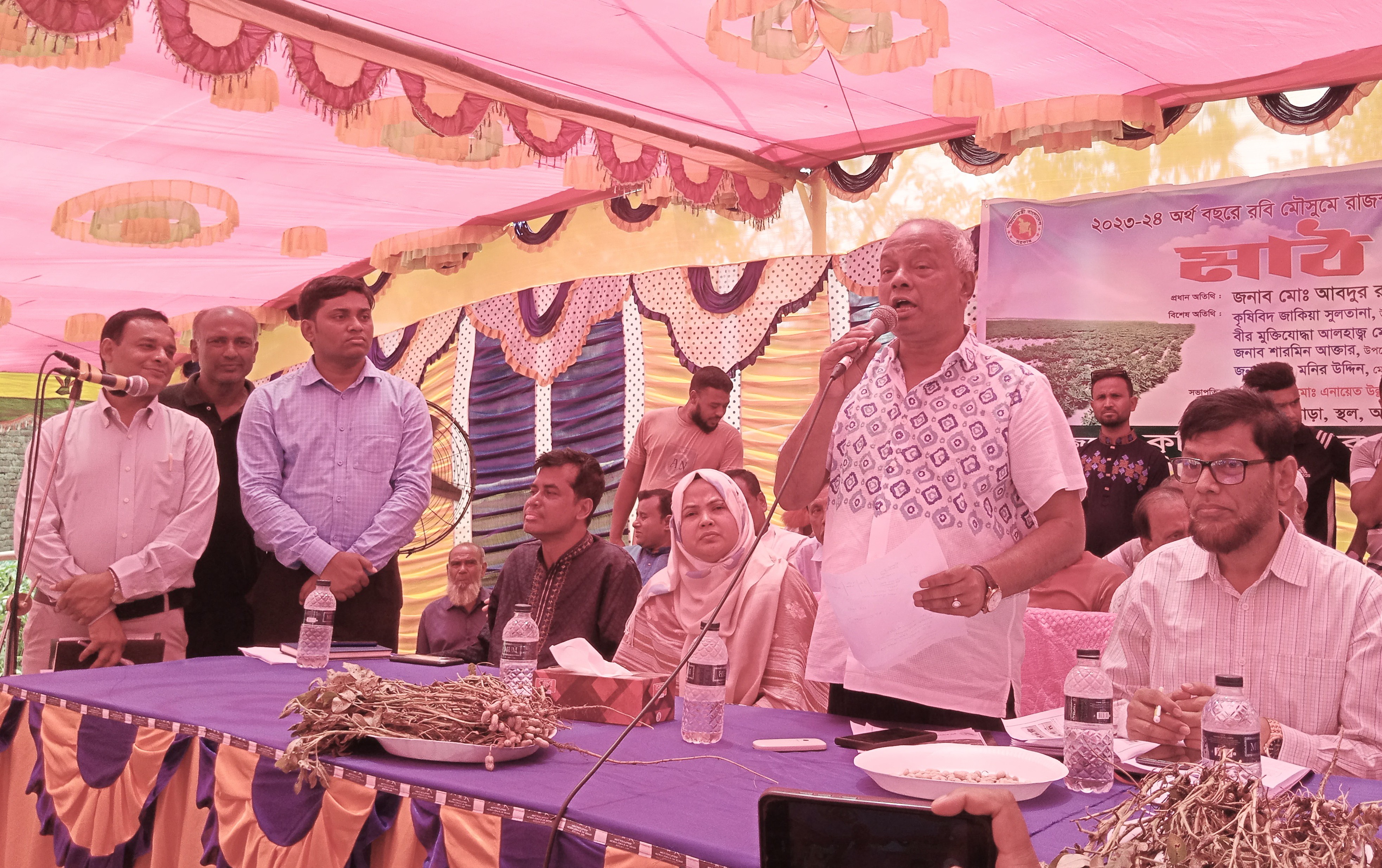 কৃষির পাশাপাশি গাছ লাগানোর আহব্বান: আব্দুর রশিদ এমপি