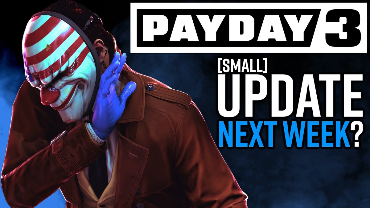 NEW @PAYDAYGame VIDEO! Dev Update 4 just dropped and it announces the content of Update 6... although there's not much. Watch my breakdown of everything in the update below! youtu.be/XsAdlnyJlhA