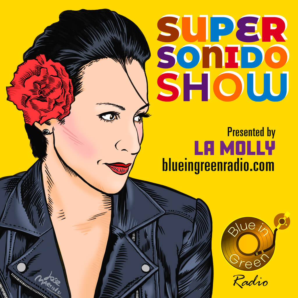 La Molly returns tonight at 5pm(UK) to present another episode of the inimitable Super Sonido Show brought to us all the way from Denver, Colorado. blueingreenradio.com/p/listenlive.h… #latinx #cumbia #champeta #folklorico