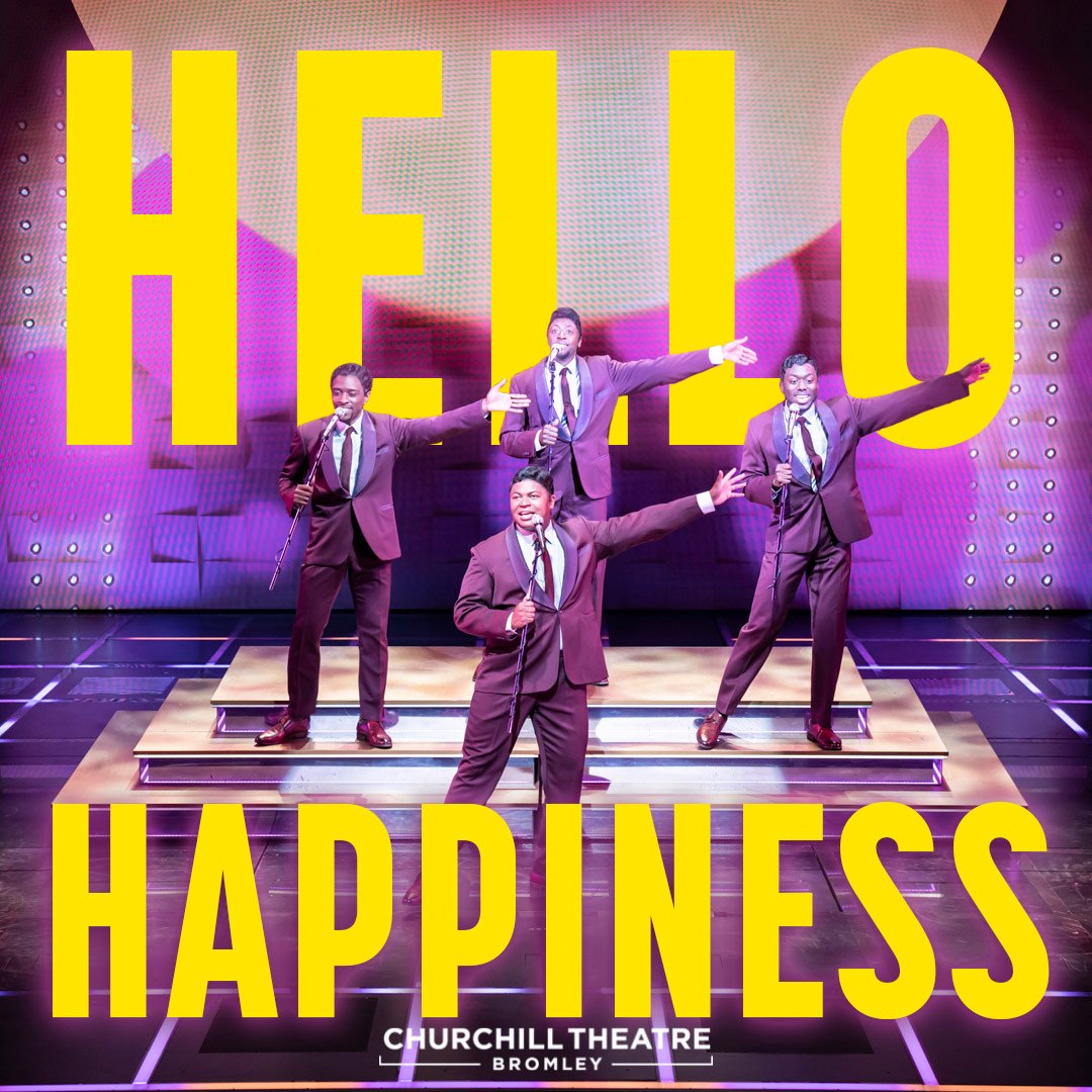 🎵Hello Happiness...The Drifters Girl opens tonight at the Churchill Theatre 🎵 📅 Tue 23 - Sat 27 April 🎟️ eu1.hubs.ly/H08H_fH0