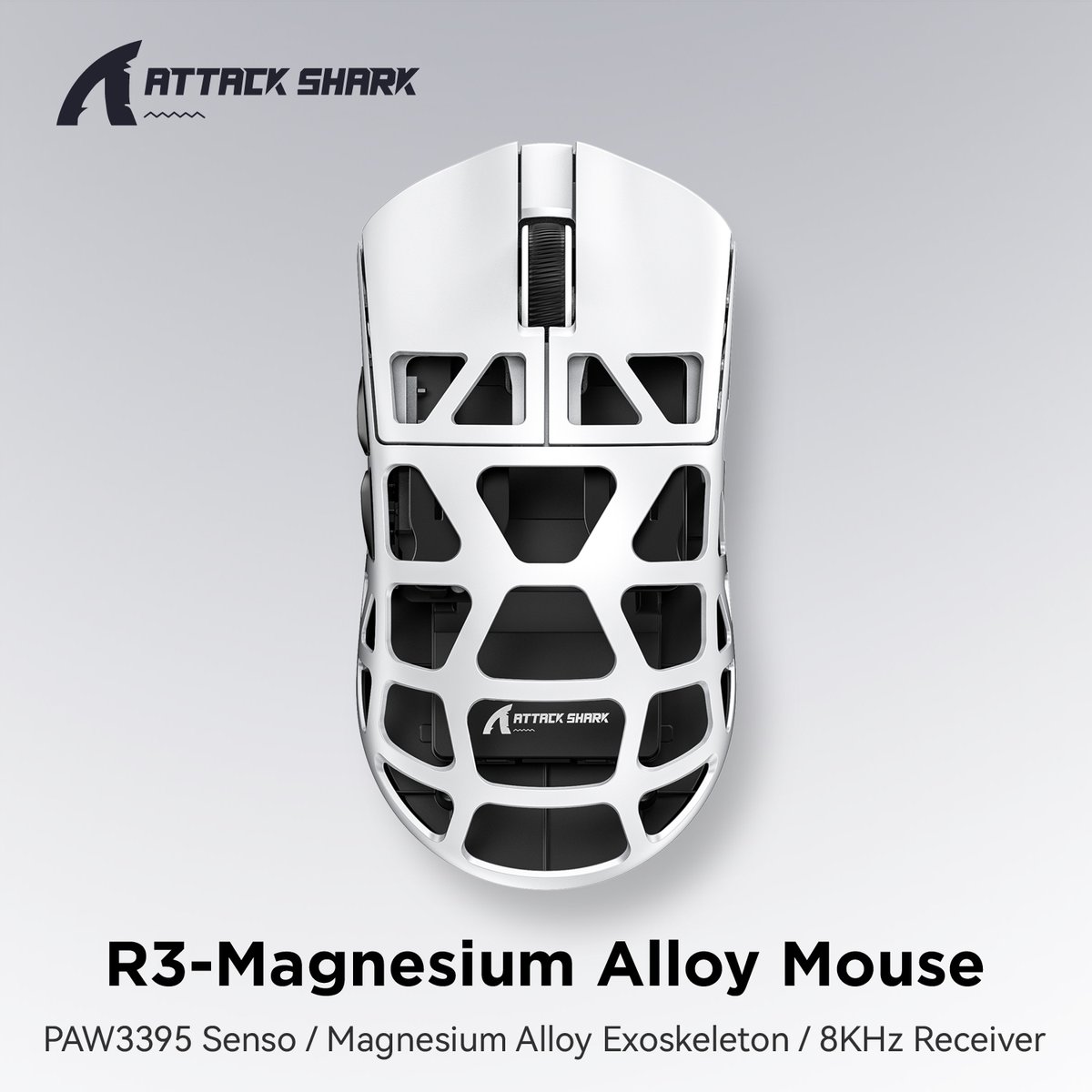 🦈ATTACK SHARK R3 Mouse will release 3 colors first.
🖱️Black,White,Silver
🙆Tell us which color you guys like.

#attackshark #R3mouse #newrelease #gamingmouse #Mouse