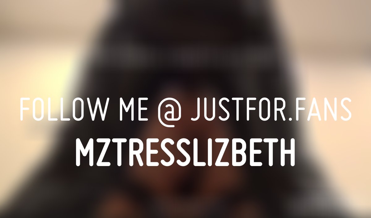 I just posted something new on my JFF page.... See this and more at: justfor.fans/MztressLizbeth…