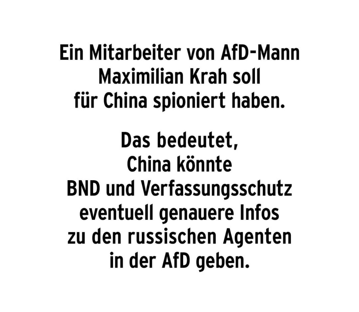 Das wäre ja mal was Positives an den ganzen Skandalen!