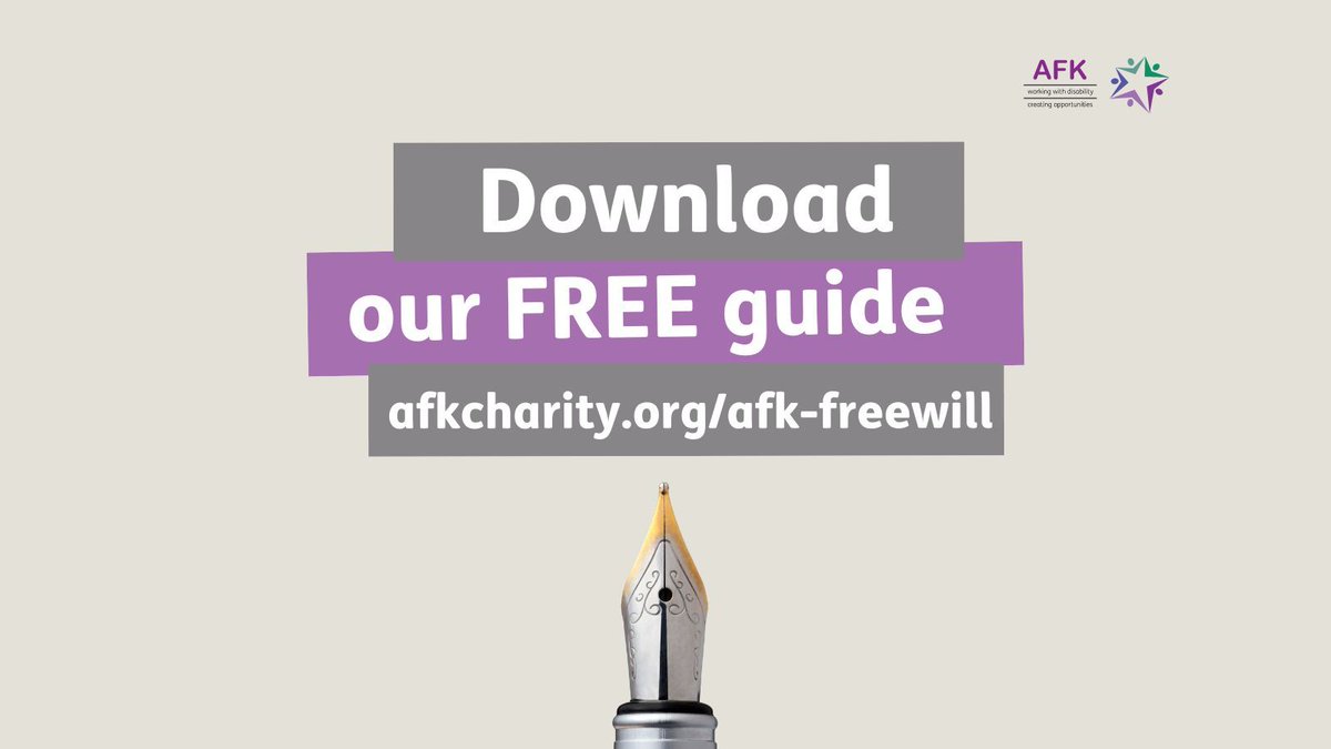 By leaving AFK a gift in your Will, our Job Coaches can continue to provide skills training and work experience, opening doors to exciting job opportunities. Find out how your generosity can pave the way for young people’s future careers: buff.ly/3TNxQdG