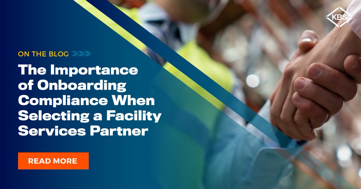 Our blog explores the importance of onboarding compliance and its impact on providers and clients. Discover how a comprehensive approach can mitigate risks and safeguard brand reputation. Read more >> bit.ly/46rwGJ0

#FacilityServices #ContractedServices