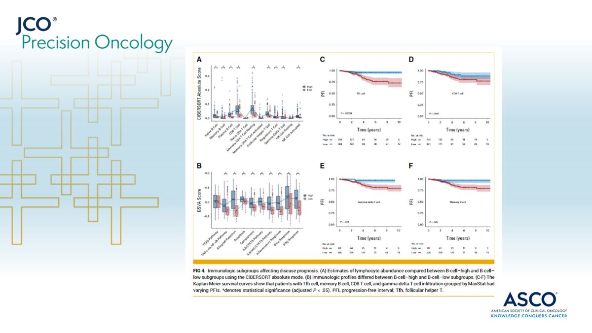 #JCOPO article highlighting that the B-cell signature significantly shapes the overall tumor gene expression profile and influences patient prognosis in ER-positive #breastcancer. ➡️ brnw.ch/21wJ5o8 #bcsm