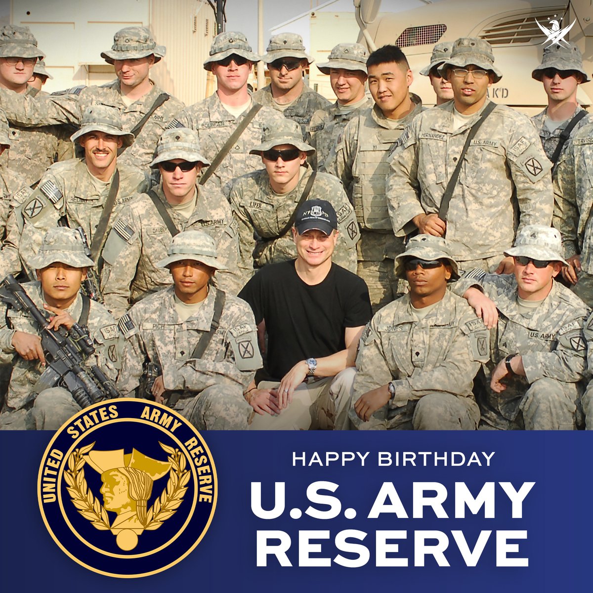 Happy 116th Birthday to the U.S. Army Reserve Command! Today, we celebrate the brave men and women of our nation's U.S. Army Reserve for their service to our nation. Happy Birthday!
