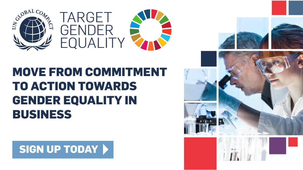 More than 2,000 companies from over 60 countries have participated in #TargetGenderEquality Accelerator. 93% of past participants either have targets for gender equality in place, or are adapting existing targets or drafting new targets. Sign up at unglobalcompact.org/take-action/ta…