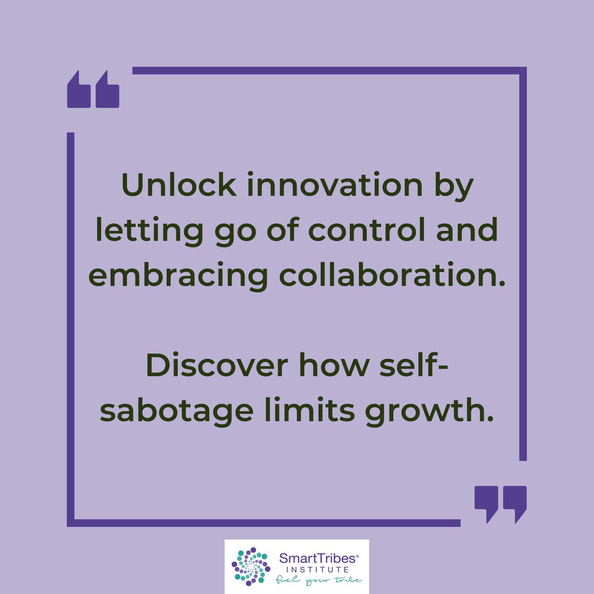 Uncover the hidden barriers to success and innovation. Join us as we delve into the intriguing world of self-sabotage and its impact on achieving your goals. Discover the power of letting go and embracing change. Listen to our podcast episode here: buff.ly/4d4KnRN