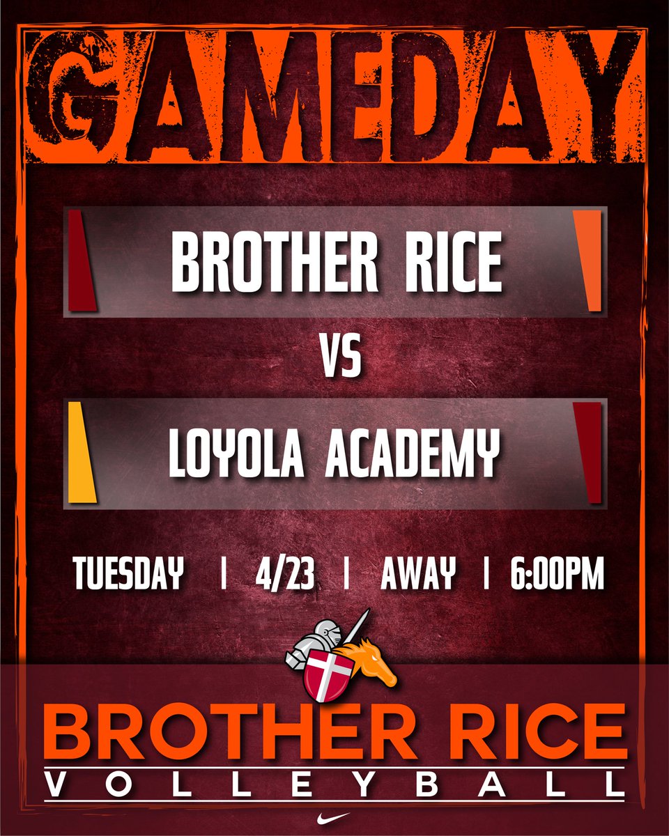 Crusaders take on CCL Blue Division rival, Loyola Academy in an away conference match tonight at 6PM! #GoCrusaders