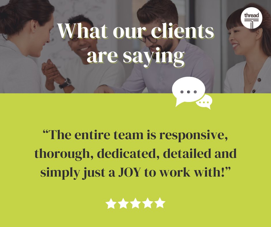 🌟 Overflowing with gratitude for these wonderful words from our valued client! Your satisfaction is our team's greatest reward. Thank you for recognizing the joy and dedication we bring to our work every day. Together, we achieve amazing things. #ClientFeedback #TeamExcellence
