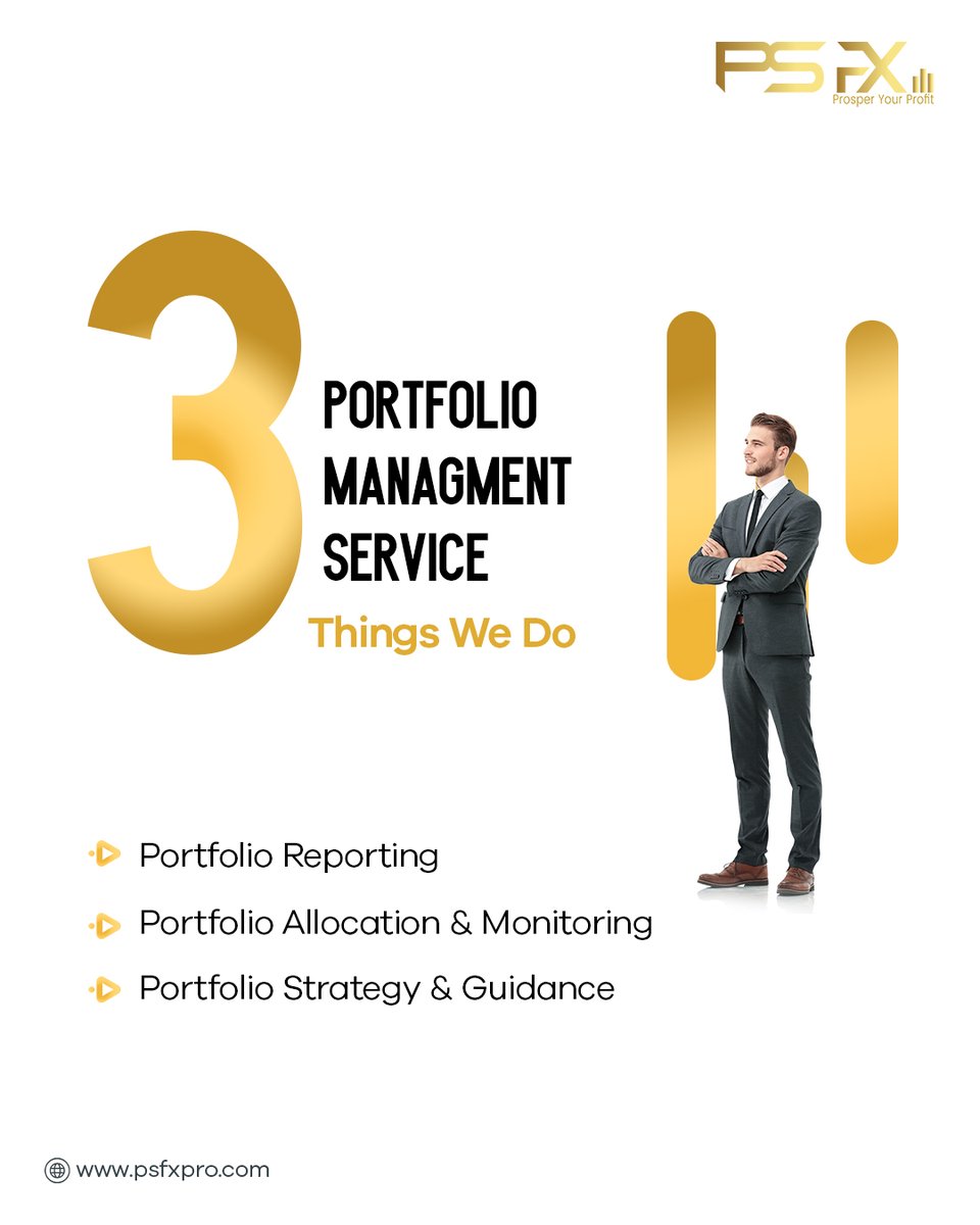 When you avail our Portfolio Management Service, we provide you with

Make the right choice for your investments, and avail of our Portfolio Management Services today!

#PortfolioManagement #ManagementServices #Investing #InvestmentStrategy #InvestmentPortfolio #PSFXInternational
