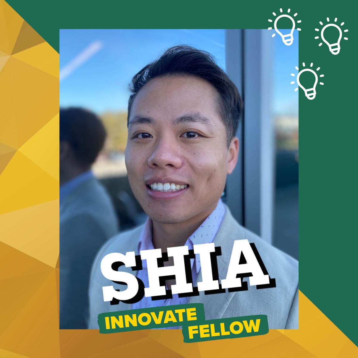 Innovate Fellow Shia Vang is enrolled in the Graduate Biomedical Sciences Ph.D. program at @UABHeersink. He's interested in a career in patent law -- and our office is the perfect place to start learning. Learn about being an Innovate Fellow: buff.ly/3EcTnEj.