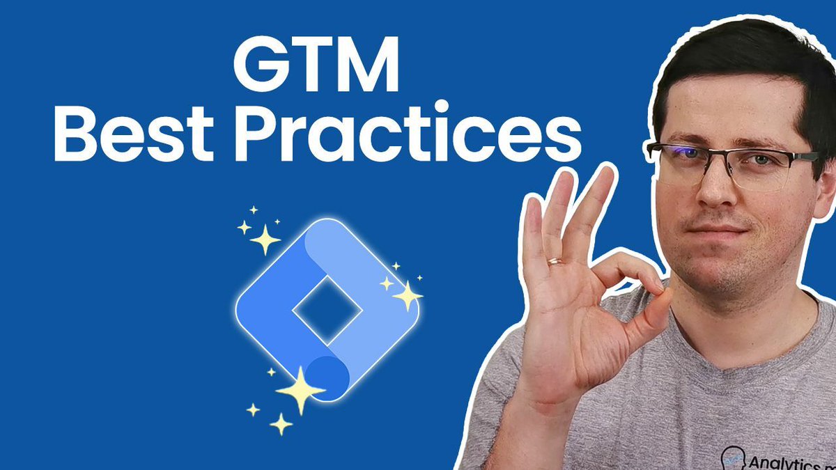 fedorovicius's tweet photo. New video for Google Tag Manager users: 10 best practices you should follow. Of course, there are more but these were the first ones that came to my mind.
https://t.co/AbWsexHQJH
#gtmtips #googletagmanager https://t.co/apMaedMnnu