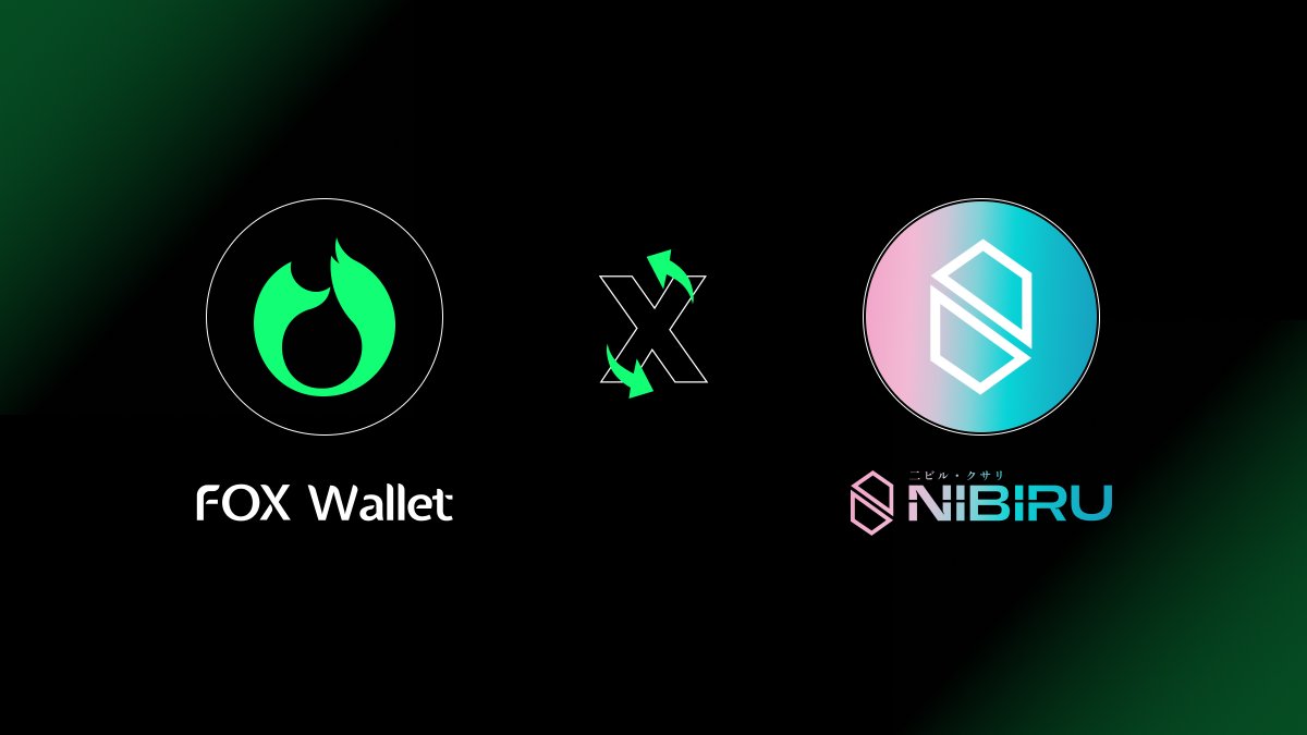 🥳@FoxWallet is excited to announce its integration with @NibiruChain!🍻 💚#NibiruChain is a breakthrough L1 blockchain and smart contract ecosystem providing superior throughout and unparalleled security, designed as a Web3 hub for DeFi, RWAs, and more.💡 📲Discover #Nibiru on