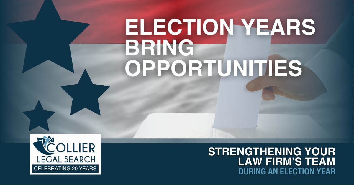 During an #election cycle, clients are increasingly alert and anxious about the potential impacts of legislation and policy changes. Attorneys with a blend of #legal acumen and a nuanced understanding of the political environment become invaluable assets. collierlegal.com/election-year-…