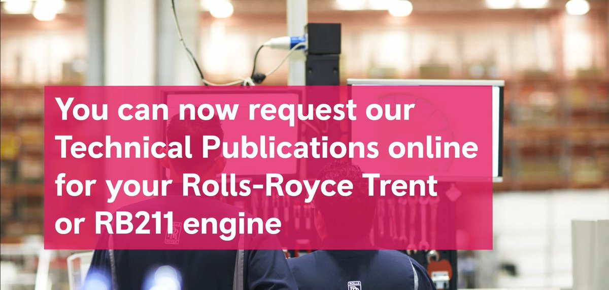 Did you know, you can now request our Technical Publications, through our online marketplace? Whether you require basic data, overhaul data or vendor publications, you can register for your account today: ow.ly/EIHH50Rj6BH