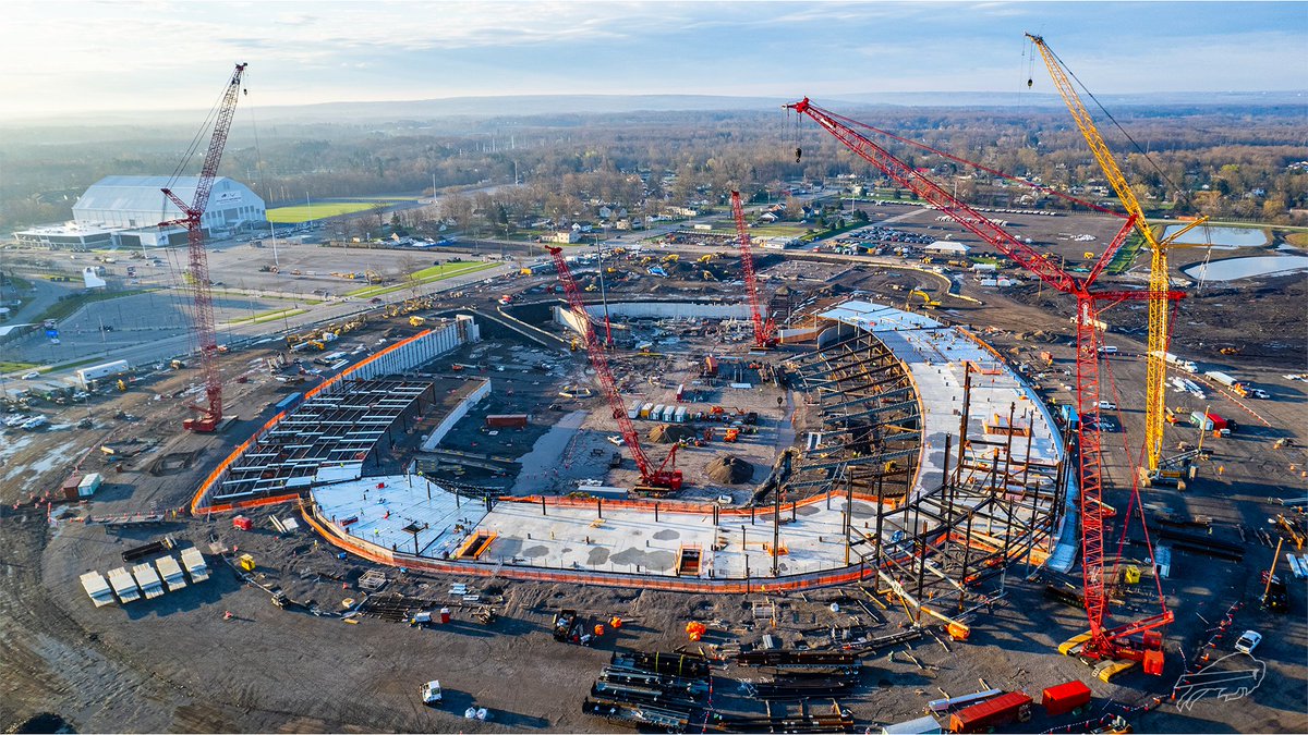 BuffaloBills's tweet photo. What. A. View. 😍

Check out these photos of the construction at New Highmark Stadium: https://t.co/nCPRvGne9O https://t.co/18Ntac96WO