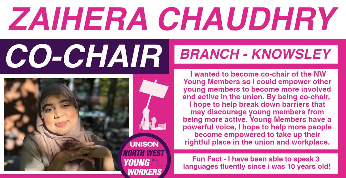 Meet one of our fantastic co-chairs Zaihera!