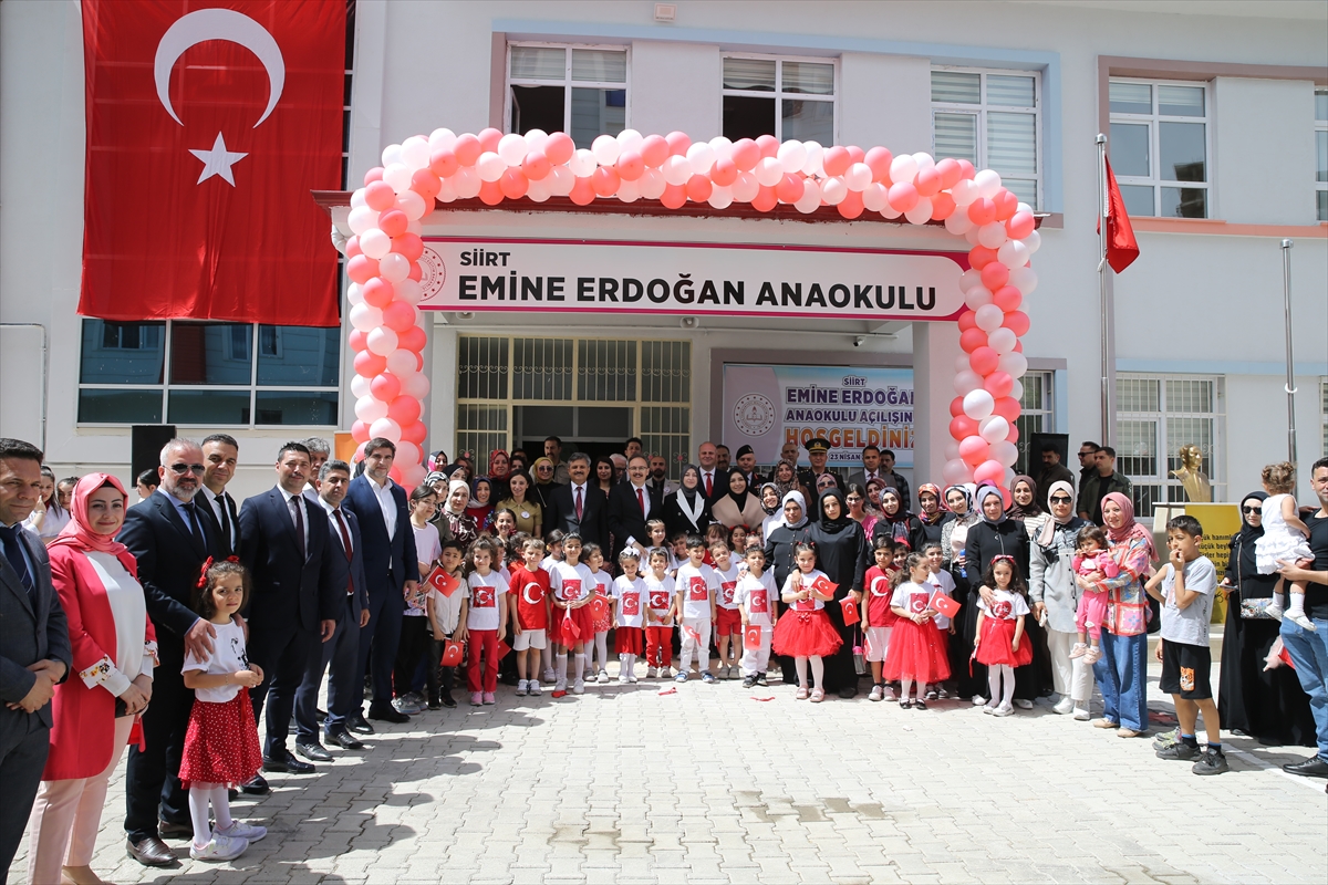 Siirt'te Emine Erdoğan Anaokulu açıldı - Yerelin Gündemi yerelingundemi.com/gundem/168730/…