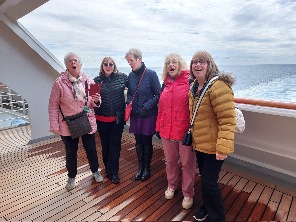 RollsRoyceLC's tweet photo. What an incredible journey it was for several members of our choir who attended the @NatAssocofChoir Annual Conference, which took place aboard the @FredOlsenCruise ship Bolette. We cherished every moment of our time together enjoying our shared love of music and camaraderie 🎶 https://t.co/Omxt2xZ1sM