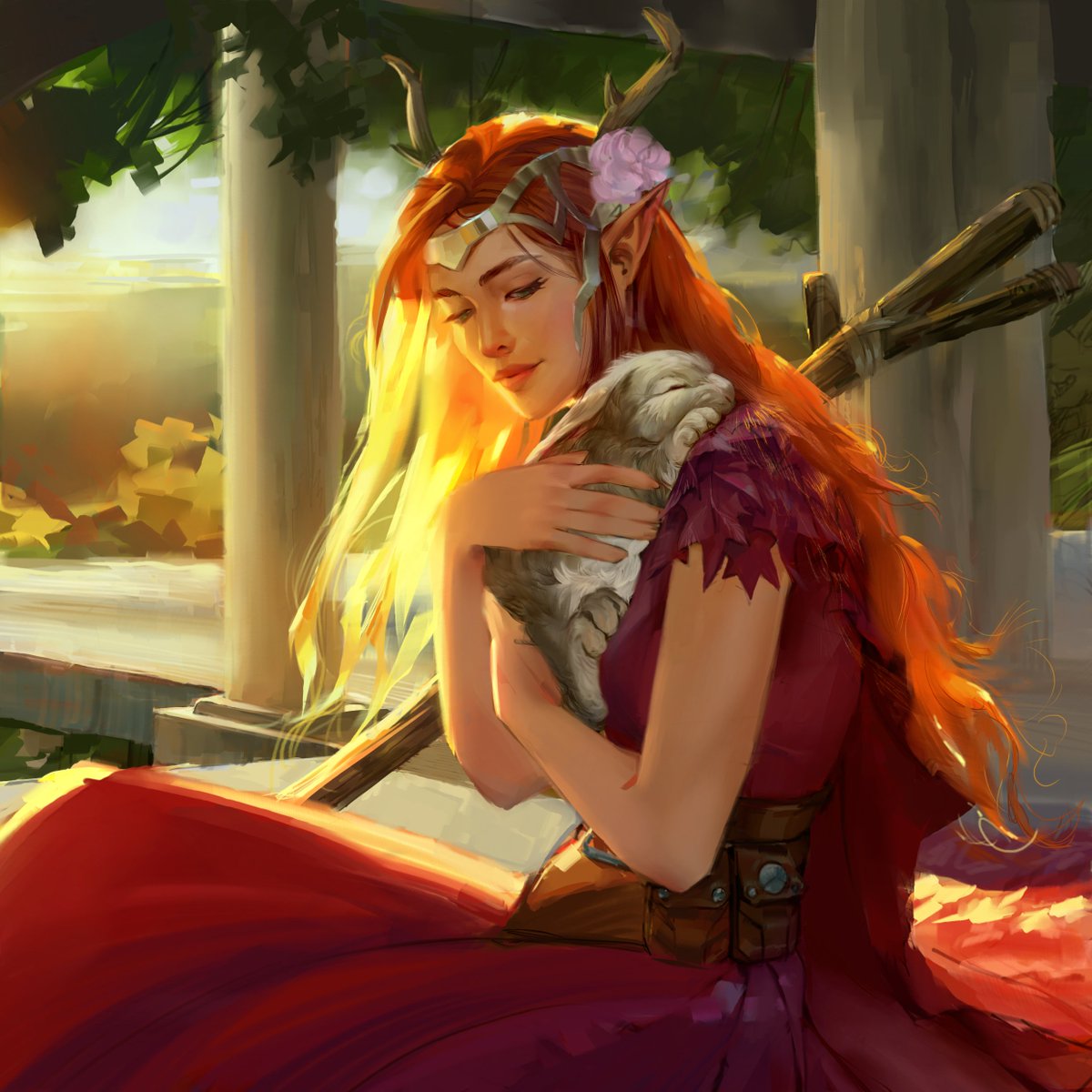 Just a Keyleth straight out of my comfort zone. 
#criticalrolefanart #CriticalRole 
<a href="/CriticalRole/">Critical Role</a> <a href="/CritRoleArtBot/">Critical Role Art Bot</a>