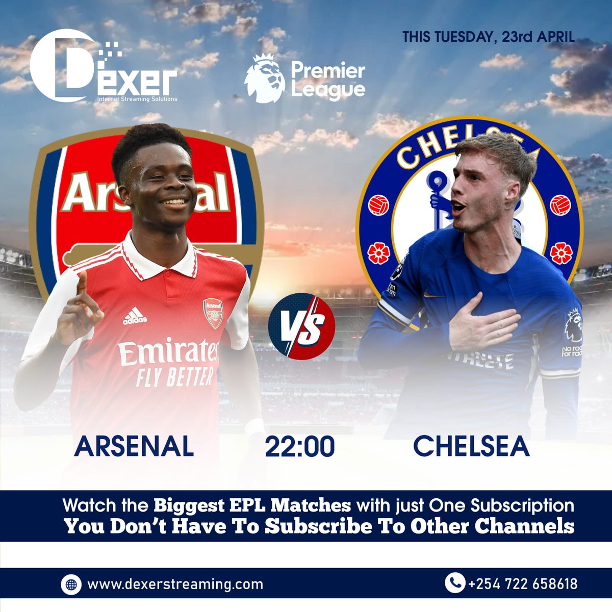 dexersolutions's tweet image. Watch Biggest EPL matches with just one subscription.
Arsenal VS Chelsea happening today.

✅Free Trial 
✅No buffering
✅Android/PC/SmartTv
✅16,500+ TV Channels
✅80,000+ Movies &amp;amp; series

Contact us: 
🔗wa.me/+254722658618

Arsenal vs Chelsea #EPL Wafula Chebukati #KPLC