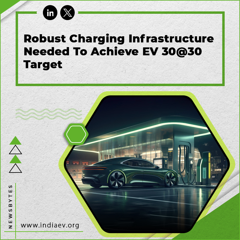 Robust Charging Infrastructure Needed To Achieve EV 30@30 Target
Read more:- entrepreneur.com/en-in/growth-s…

#ElectricVehicleCharging #EVInfrastructure #CleanEnergy #Sustainable#Rene wableEnergy #GreenTechnology #FutureOfMobility #GoGreen #IndiaEVShow #RenewableEnergy #EntrepreneurIndia