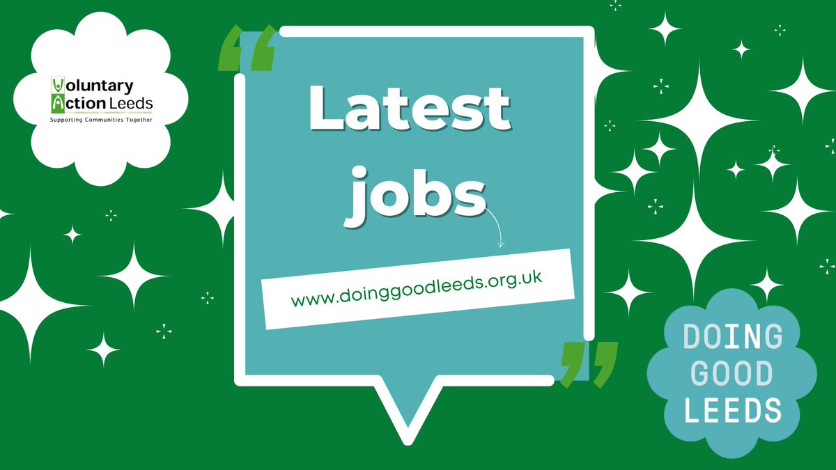 📣New Job Opportunity📣

@BARCALeeds is looking to recruit a 'Community Wellbeing Connector'.

📅Closing - 9 May 2024

For details on the role and how to apply, please go to 👉ow.ly/NvC150Rm1xj