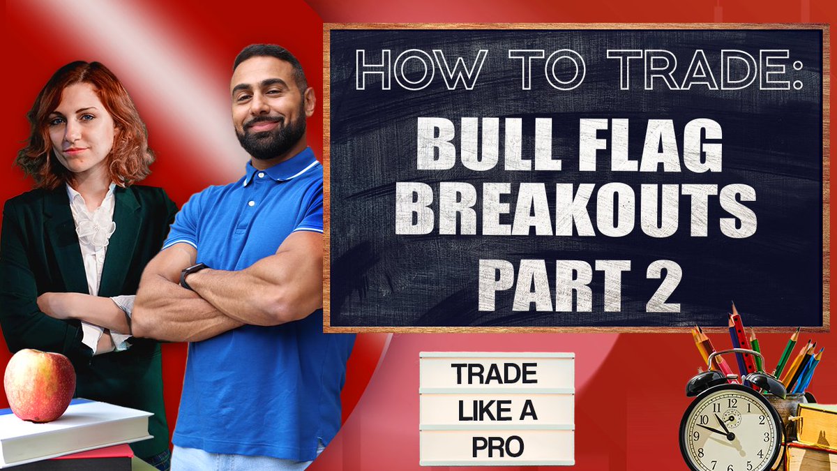 It's TuesYAY! Join #HowToTrade in 30 MINS❗️ an amazing episode on Bull Flag Breakouts 🤩 Tune in for real-time analysis with Pt 2 Riding the Bull Flag!💥 #TradingLive #Stocks 📊       

Join Cherif & Adara #HowToTrade 11 AM ET daily👇👇
youtube.com/watch?v=CiwNCq…