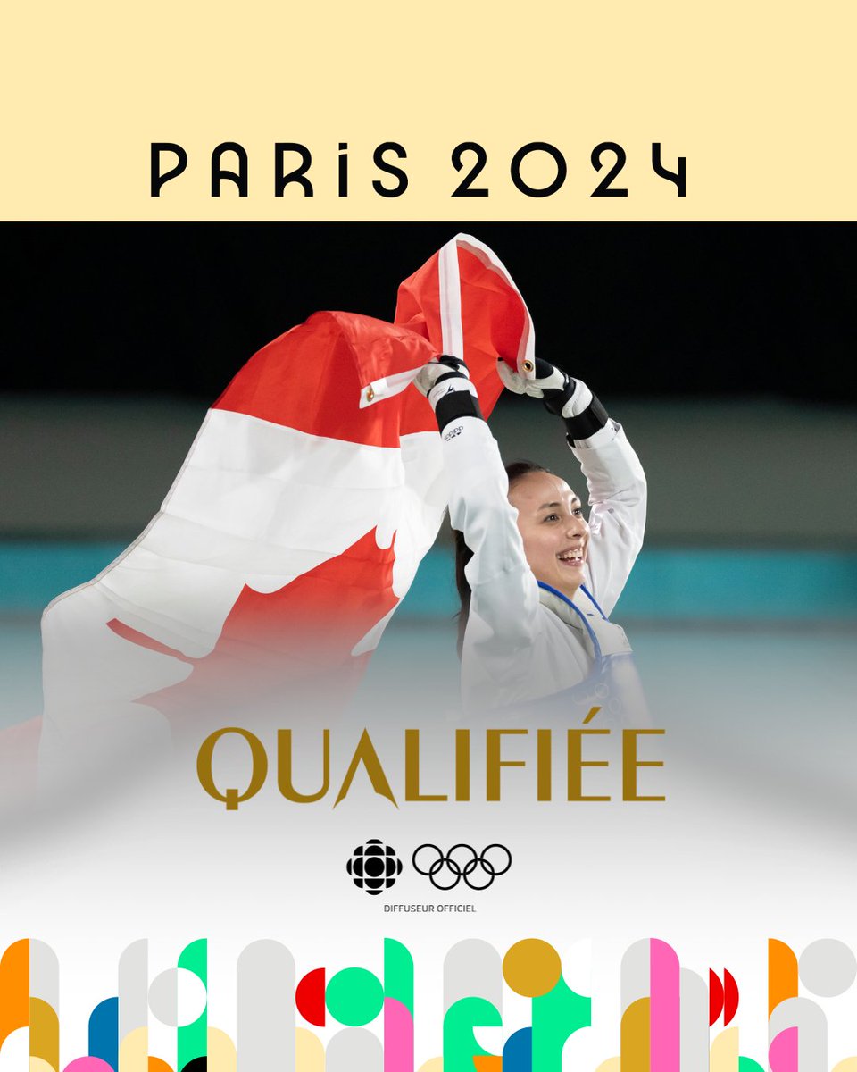 Radio-Canada Sports (@rc_sports) on Twitter photo 🚨 Qualifications olympiques! 🚨
Taekwondo Canada (<a href="/tkd_canada/">Taekwondo Canada</a>) et le Comité olympique canadien ont confirmé que Josipa Kafadar et <a href="/skylarpark99/">Skylar Park</a> seront aux Jeux de #Paris2024. 🥋
Les taekwondoïstes combattront respectivement chez les moins de 49 kg et les moins de 57 kg.🇨🇦 🚨 Qualifications olympiques! 🚨
Taekwondo Canada (<a href="/tkd_canada/">Taekwondo Canada</a>) et le Comité olympique canadien ont confirmé que Josipa Kafadar et <a href="/skylarpark99/">Skylar Park</a> seront aux Jeux de #Paris2024. 🥋
Les taekwondoïstes combattront respectivement chez les moins de 49 kg et les moins de 57 kg.🇨🇦