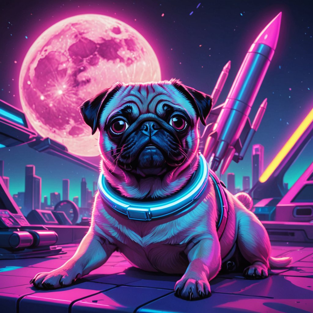 MoonPugCoin's tweet photo. GM!
Dream big and let #MoonPug inspire your day. 🌈
#Solana #memecoin #SolanaMemecoin https://t.co/XyDC7CQtFm