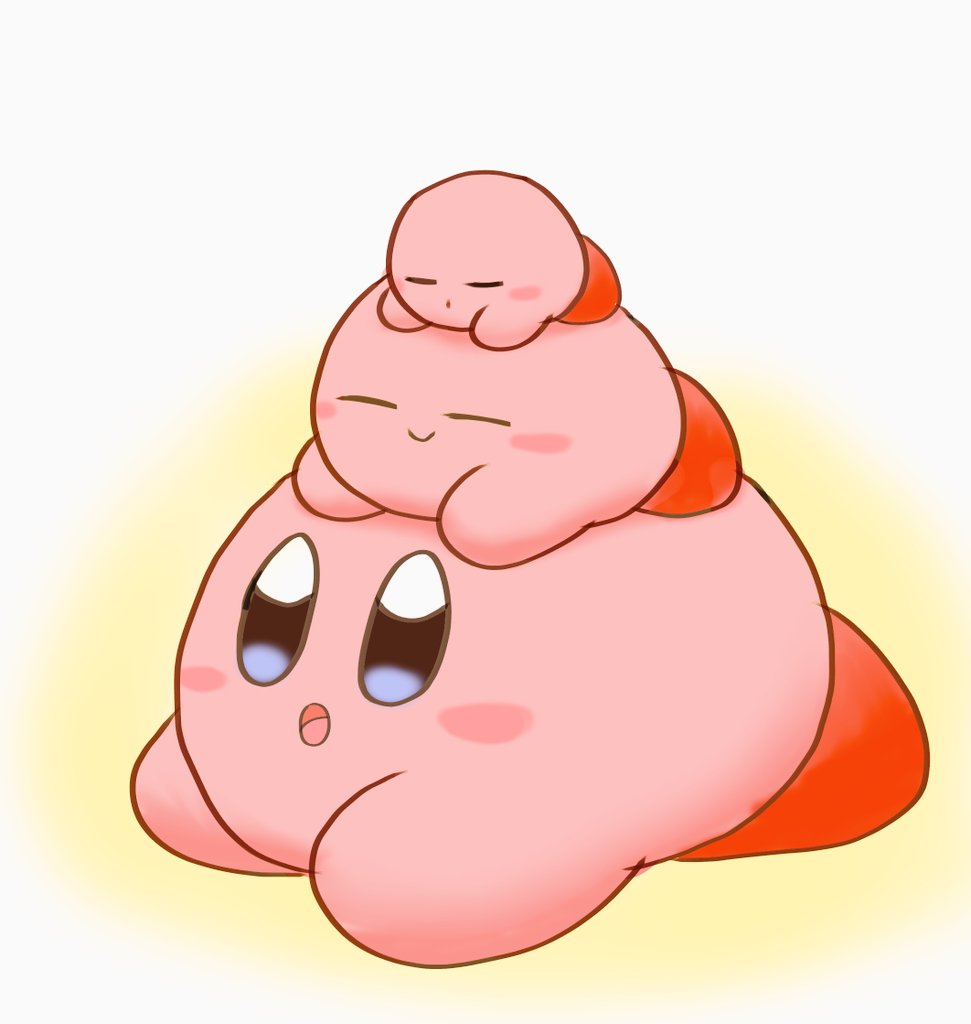 esusansan's tweet photo. 3段重ねのカービィちゃん
【3 tiered Kirby】#再掲 https://t.co/fJLrUYYgfo