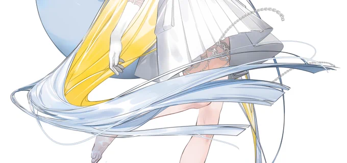 髪の毛描くのも好き 