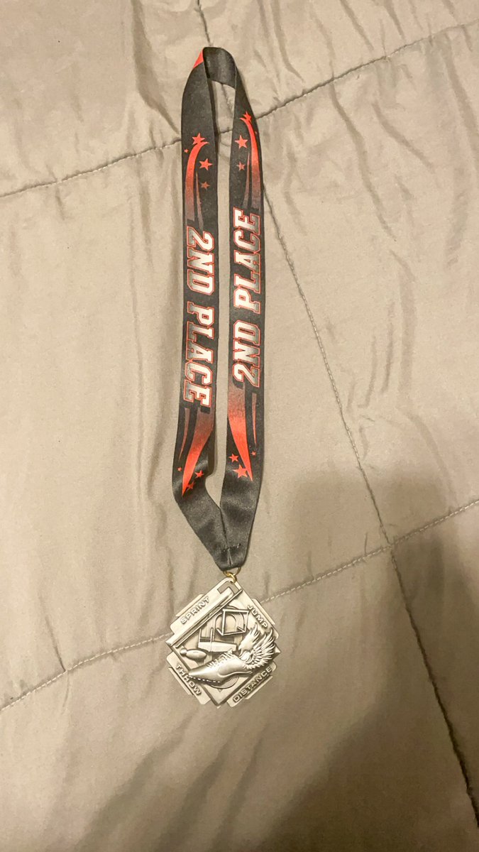 ehawkins_2027's tweet photo. I got second place in pole vault from this past weekend’s invitational. https://t.co/2cKu2jrNli