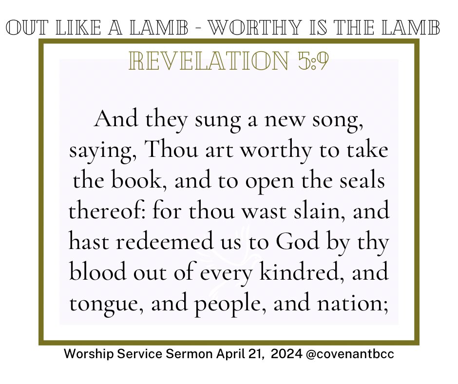 #CovenantBCC #service #biblestudy #Columbus #motivation #worship #holyspirit #jesus #God #christ #columbus #bible #columbusohio #keiakatrell #godsplan #message #reading #churchonline #blackgirlmagic #OutLikeALamb
#Worthyisthelamb #lambofgod