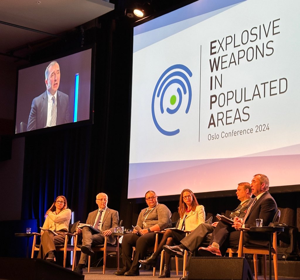 It was an honor to meet with so many esteemed colleagues and experts at #EWIPAOslo to discuss the #EWIPA Declaration and the U.S. approach to civilian harm mitigation and response (#CHMR).