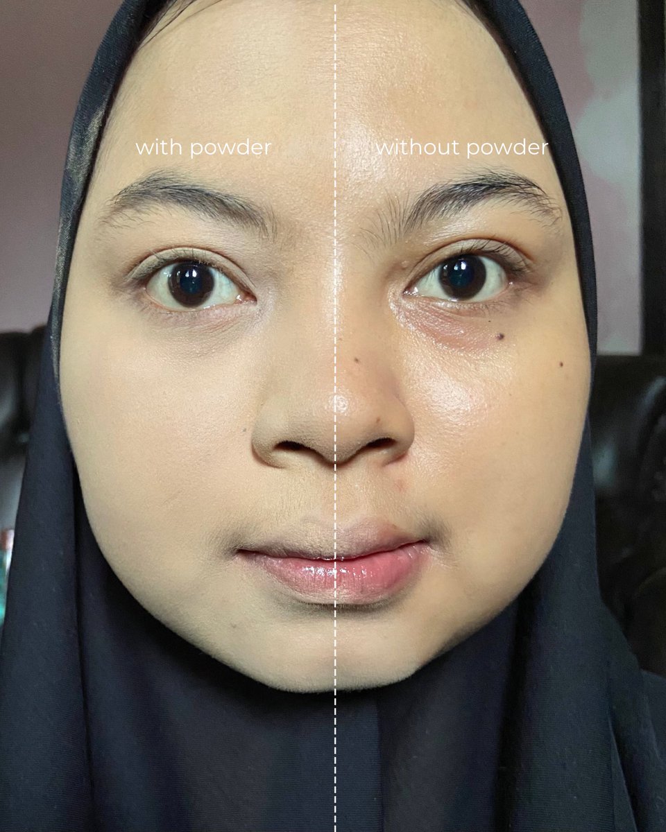 DEMI APAPUN BEDAK MENTEGA NPURE BAGUS BANGETTTT 😭😭😭 bedak doang tapi bisa flawless, mulus, halus, high coverage, makin lama makin cakep nyatu sama kulit, love it!!