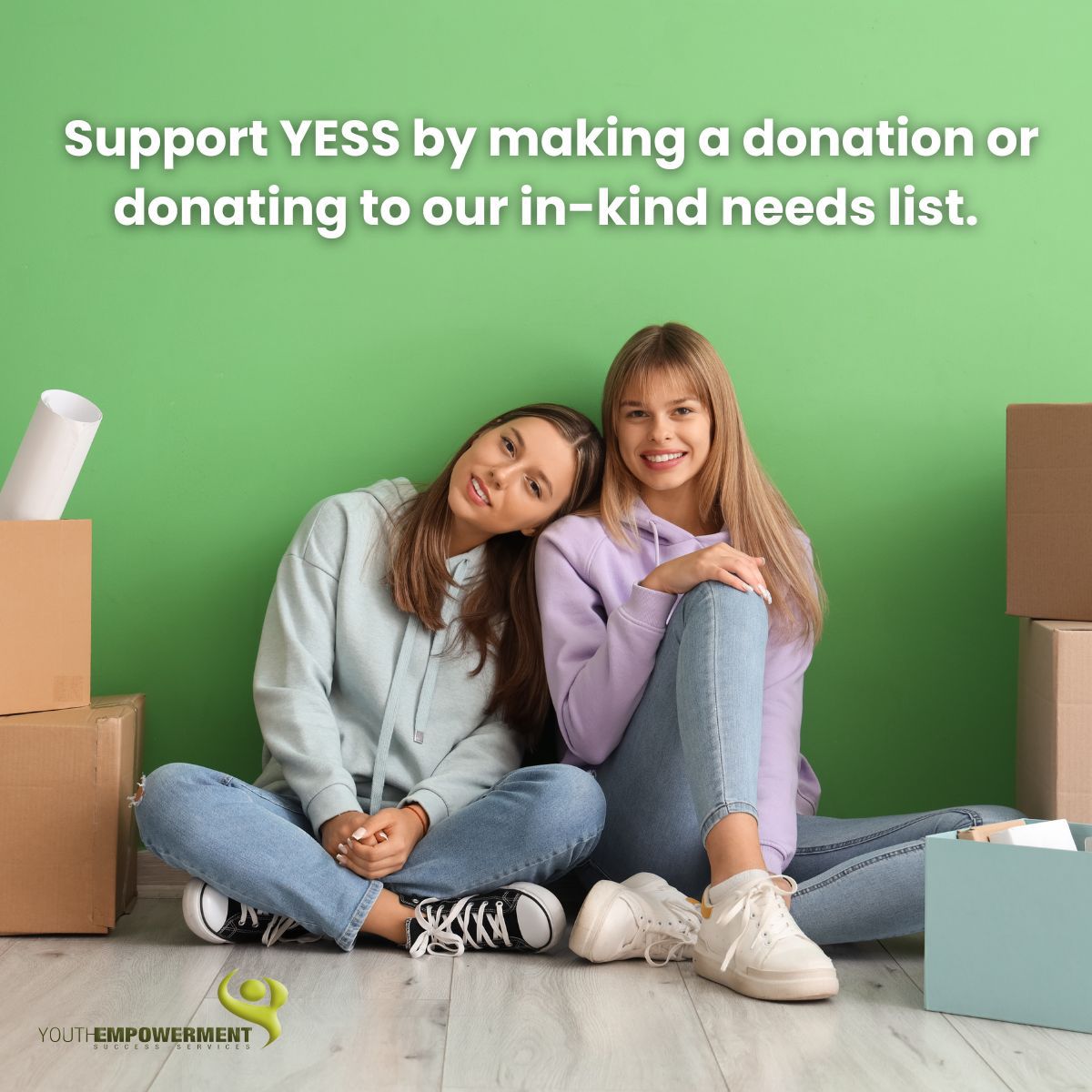 YESS4Youth_'s tweet photo. Hey, everyone!

We are excited to share with you our latest initiative to help young adults transitioning out of foster care or experiencing homelessness. 

To see the list of items needed, please visit our website here: https://t.co/BuI4Ul03GR

https://t.co/AlcRKJ3wTV https://t.co/1Oi5Ez5OTd