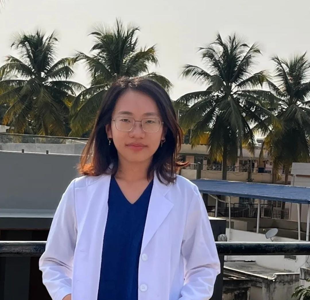 Congratulations to Dr. Chatoi Socia for securing AIR-1 (ST) in NEET PG MDS-2024! Your success is an inspiration to many and a testament to your exceptional talent and commitment to excellence.  Wishing you continued success and a bright future ahead!