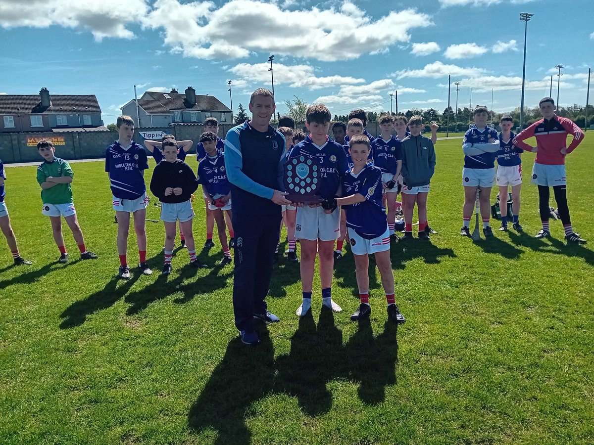 Midleton CBS are the first winners of the Brother O'Connell Shield after beating Kilkenny CBS in the final. Great days hurling from all teams involved. Thurles CBS, Nenagh CBS & Ard Scoil Rís also took part with all schools winning games and showing huge potential.