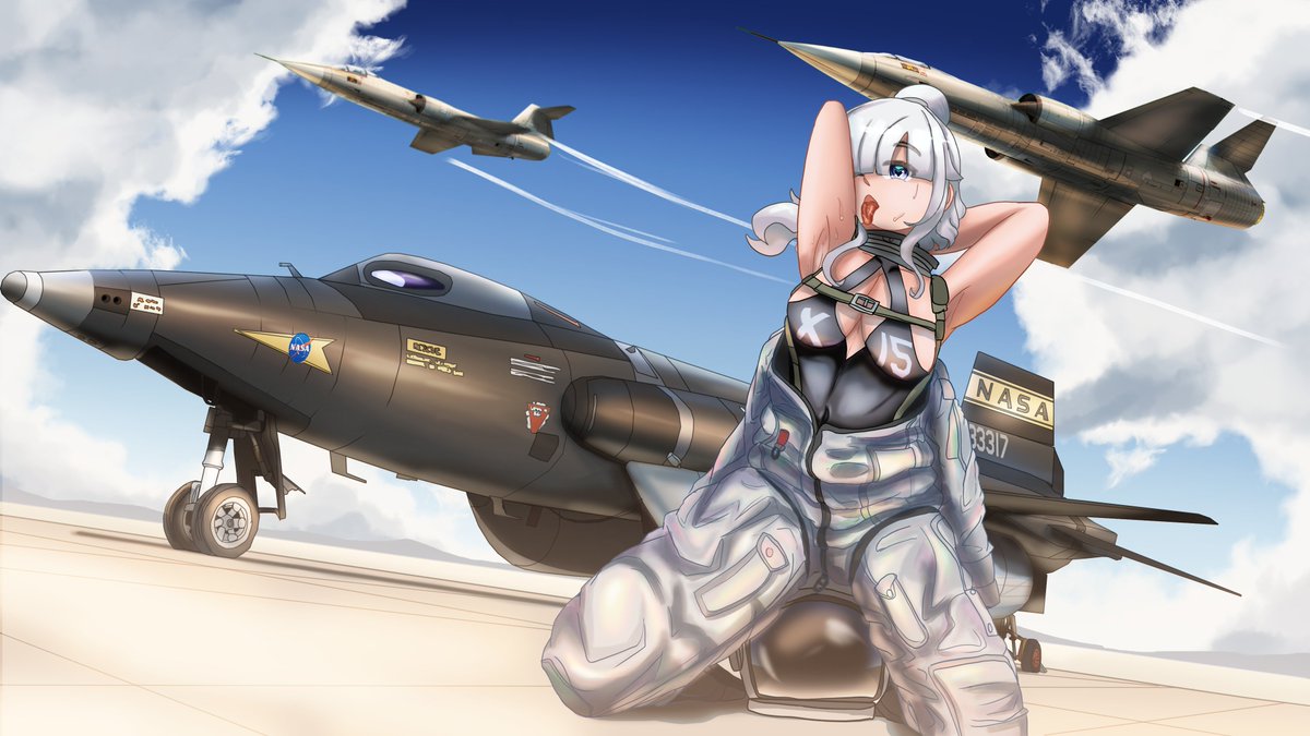 =X rated X-15=
The REAL missile with a man in it and (to date) the fastest manned aircraft to grace the skies! 
-
-
-
#AviationArt #AnimeArt #Anime