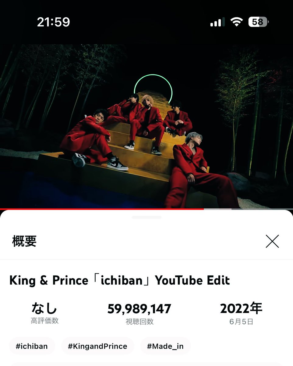 も！もうすぐ60,000,000回！！！！！😳
3人からの人も、2人からの人も、一度でいいから見てほしい🥹

youtu.be/F6SDc5uMEgs?si…

#yutakishi
#shohirano
#yutajinguji
#rennagase
#kaitotakahashi